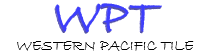 Western Pacific Tile logo